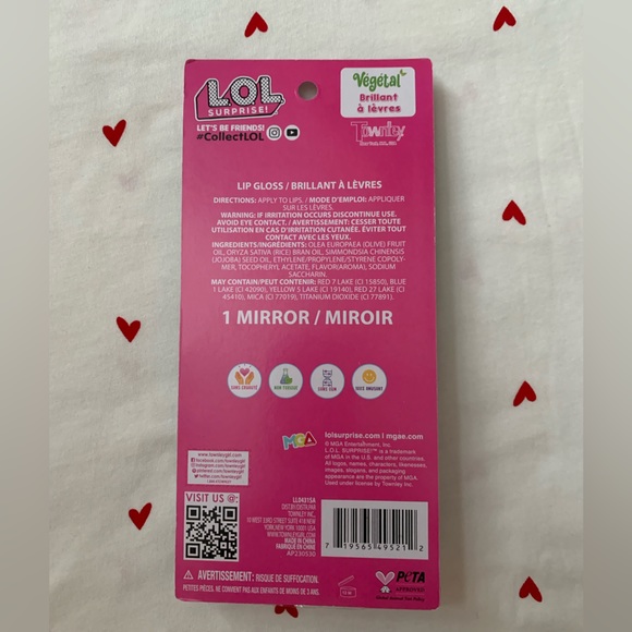 LOL Surprise Lip Gloss & Mirror/Collectibles/Brand New - Picture 8 of 9